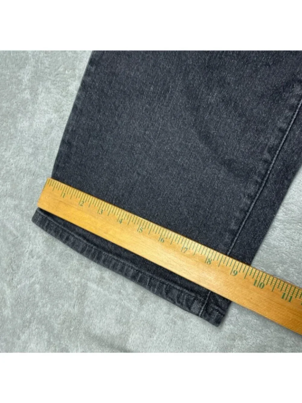 NWT Gloria Vanderbilt Women's 14 Amanda Relaxed Straight Jeans High Grey  F1213